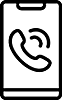 logo contact téléphone