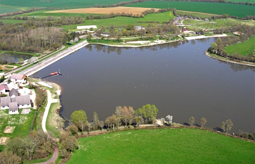 Image vue aérienne goule