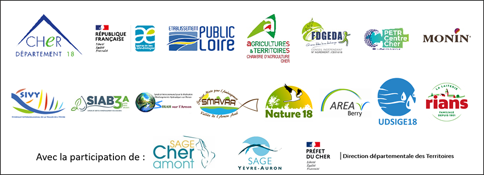image contenant tous les logos des partenaires