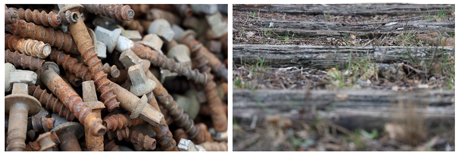 Image rails et clous
