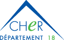 site du département du cher logo du departement du cher cliquable